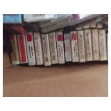Large Collection of 8-Track Music Tapes