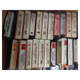 Large Collection of 8-Track Music Tapes