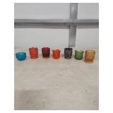 Colorful Glass Votive Candle Holders Collection