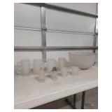 Frosted Glass Drinkware Set