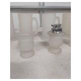 Frosted Glass Drinkware Set