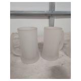 Frosted Glass Drinkware Set