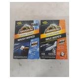 Armor All Ultra Shine Car Care Bundle - Wash & Wax Wipes