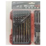 Tool Shop 58-Piece Drill and Drive Bit Set