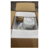 Large Hamster Cage,Crystal Clear Acrylic Hamster Cage with Stand,24.4