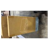 Folding Storage Ottoman with Tufted Lid