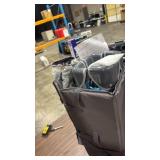 Pamo Babe Pack and Play 4 in 1 Playard Portable Playard Foldable Playpen for Baby and Toddler Portable Crib Mattress Diaper Changer for Newborn (Grey) (may be different style from stock) - Retail: $0