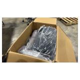 6-Position Adjustable Floor Chair for Adults Foldable Lazy Sofa for Living RoomGrey - Retail: $0