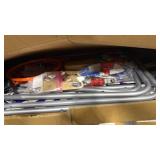 Folding Basketball Arcade Game, Dual Shot Electronic Basketball Hoop Arcade Game with 8 Game Modes - Retail: $0