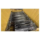 COSTWAY 15 Drawer Rolling Storage Cart, Mobile Utility Cart with Lockable Wheels, Drawers, Multipurpose Organizer Cart for Home, Office, School, Gradient Black - Retail: $0