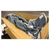 Costway BB6256MT-GR Baby Playpen with Mat & Breathable Mesh - Gray - Retail: $0