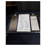 NFL 22KT Gold Super Bowl Commemorative Ticket Collection