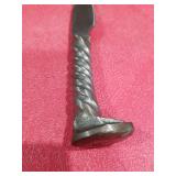 Railway spike forged knife by DK Smith