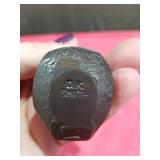 Railway spike forged knife by DK Smith