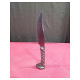 Railway spike forged knife by DK Smith