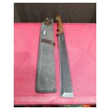 Barebones Machete with Sheath