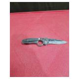 Stainless Steel Folding Knife with Imitation Stag Handle