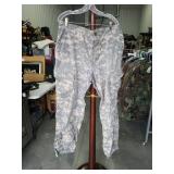 US Military ACU Digital Camo Combat Trousers Large Regular