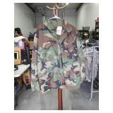 Military M65 Woodland Camo Field Jacket XL