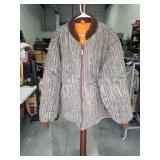 Vintage RealTree Camo bomber reversible Jacket Size 2XL