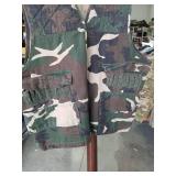 Sports Afield Woodland Camo Hunting Vest Size L