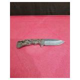 Ozark Trail  Camouflage Fixed Stainless Steel Blade Knife