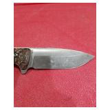 Ozark Trail  Camouflage Fixed Stainless Steel Blade Knife