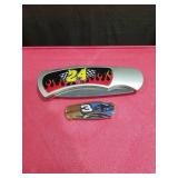 NASCAR Racing Folding Pocket Knives - #3 and #24