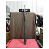 Decorative Medieval Style Sword with Ornate Silver Handle