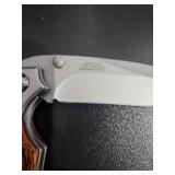 MTech Wooden Handle Folding Knife