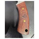 Winchester Fixed Blade Knife with Wood Handle