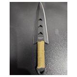 Snake Eye Tactical Fixed Blade Knife with Cord Wrap