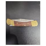 Golden Tiger Folding Pocket Knife