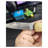 Golden Tiger Folding Pocket Knife