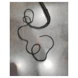 Leather Bull Whip with Braided Handle