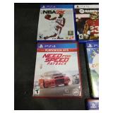 PS4 Sports & Action Games Bundle - 7 Games