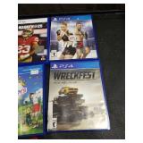 PS4 Sports & Action Games Bundle - 7 Games