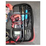 Professional Electronics Repair Tool Kit with Digital Multimeter