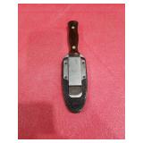 Western USA 75 Fixed Blade Knife with Sheath