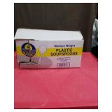 Sunset Plastic Medium Weight Soup Spoons