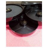 3-Tier Bar Juice Cocktail Seasoning Box with Spongeï¼for Cocktails and Margarita Mixing,Salt and Sugar Containerfor Bar,Pub Party and Reception