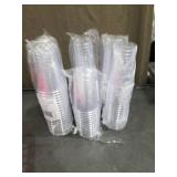 LOT OF 12 OZ. PLASTIC TUMBLERS