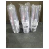 LOT OF 12 OZ. PLASTIC TUMBLERS