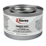 (8)Handy Fuel Methanol Gel Chafing Fuel 6.7 oz  Two-Hour Burn