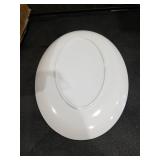 LOT OF PRECIDIO MELAMINE OVAL SNACK / DESSERT PLATES