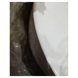 LOT OF PRECIDIO MELAMINE OVAL SNACK / DESSERT PLATES