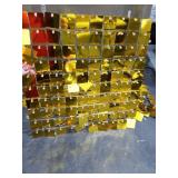 Lot of Shimmer Wall Backdrop,  PVC Panels, Sparkling Sequin Backdrop for Wedding Birthday Party Decor (Gold)