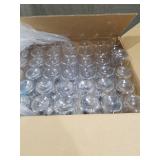 Lot of Food-grade Beverage Bottles Black Lids for Water Juice Storage and Dispensing Pet Plastic Drink Containers