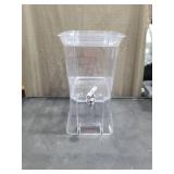 Buddeez Tritan Beverage Dispenser with Party Top Lid and Drip Tray