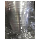 LOT OF 9 OZ. SQUAT PET CUPS